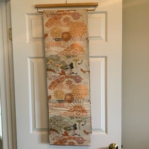 Beautiful Japanese vintage obi! 152 inches in length.